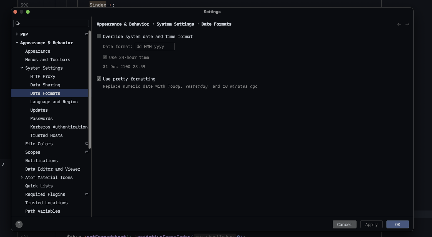 phpstorm-settings-opened